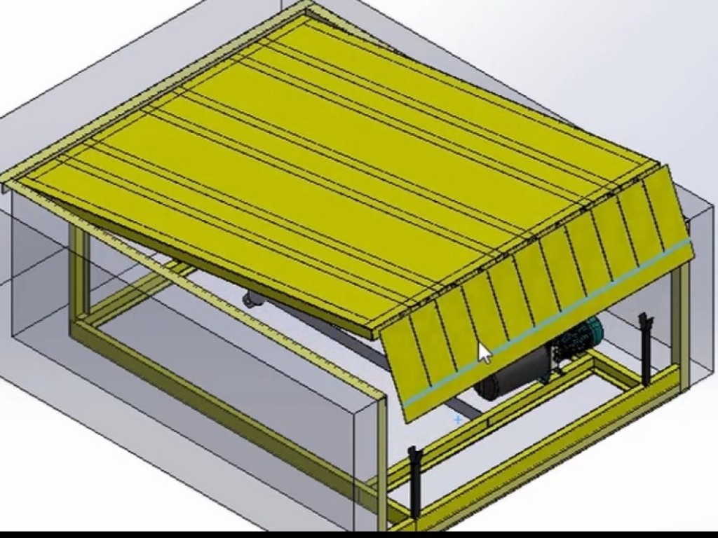 Imagem do produto Doca niveladora hidráulica para carregamento e descarga de caminhões