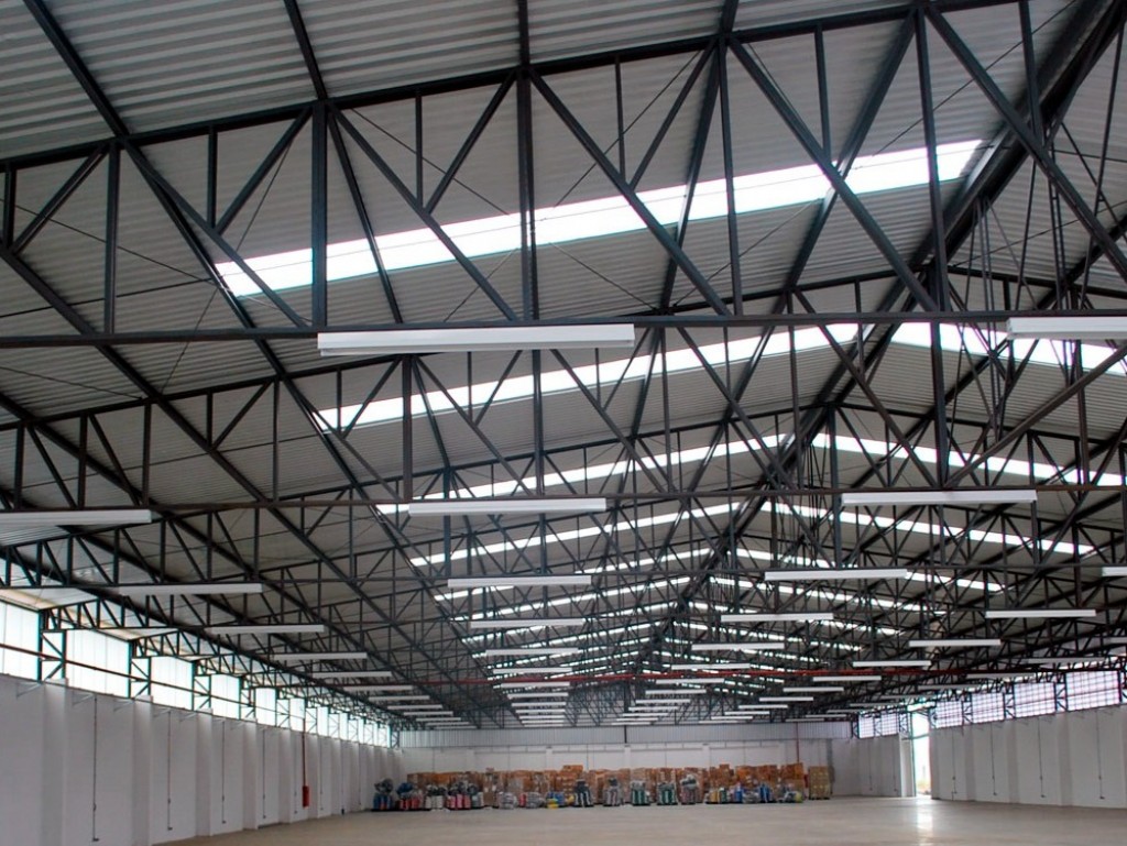 Imagem do produto Estrutura metálica com cobertura em telha metalica