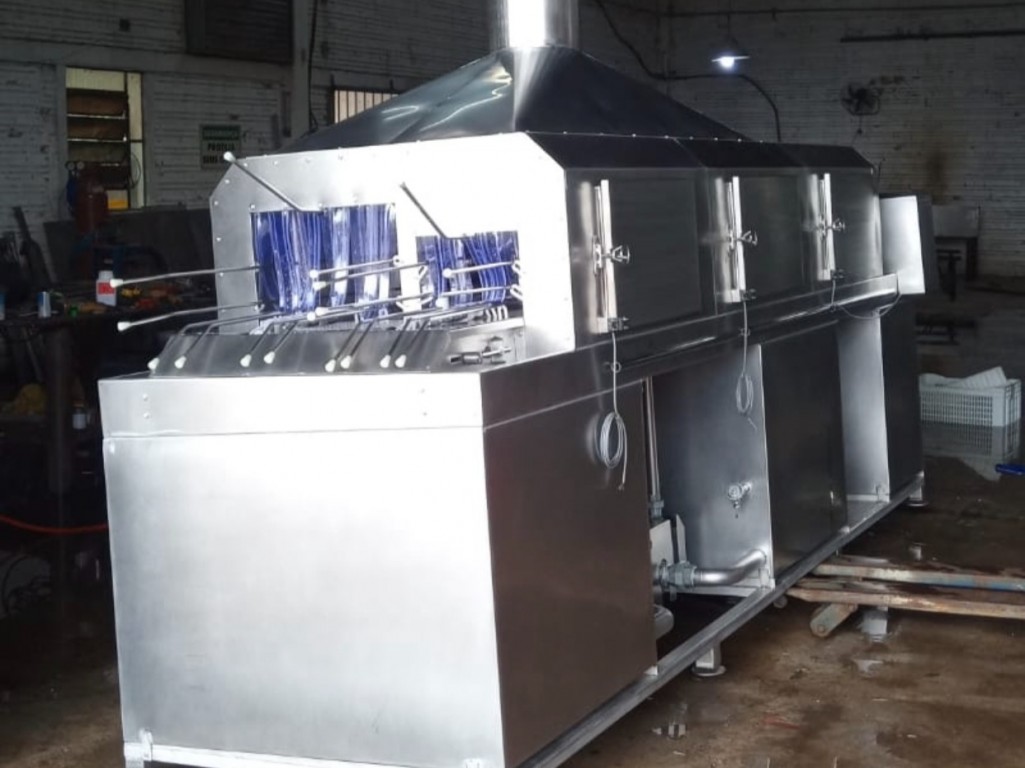 Imagem do produto Máquina de Lavar Formas de Queijos para Latícinios em Aço Inox 304