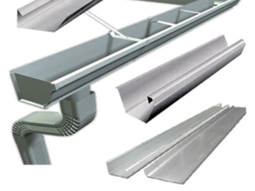 Imagem do produto Calhas, Rufos em materiais de aço inox, galvanizado ou pré pintado