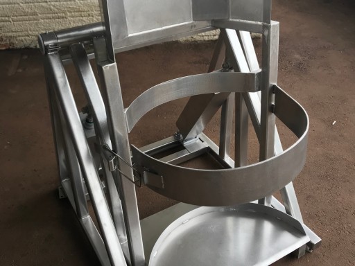 Imagem do produto Tombador Pneumatico para Tambor de Tripas em aço inox 304